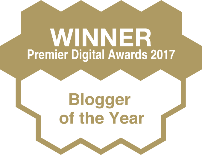 Winner Premier Digital Blogger of the Year - 2017