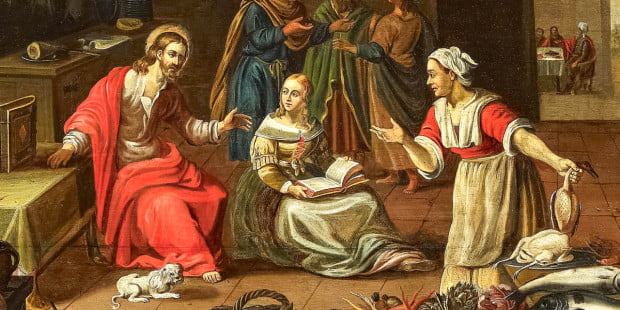 Is the devotion of Mary better than the service of Martha in Luke 10?
