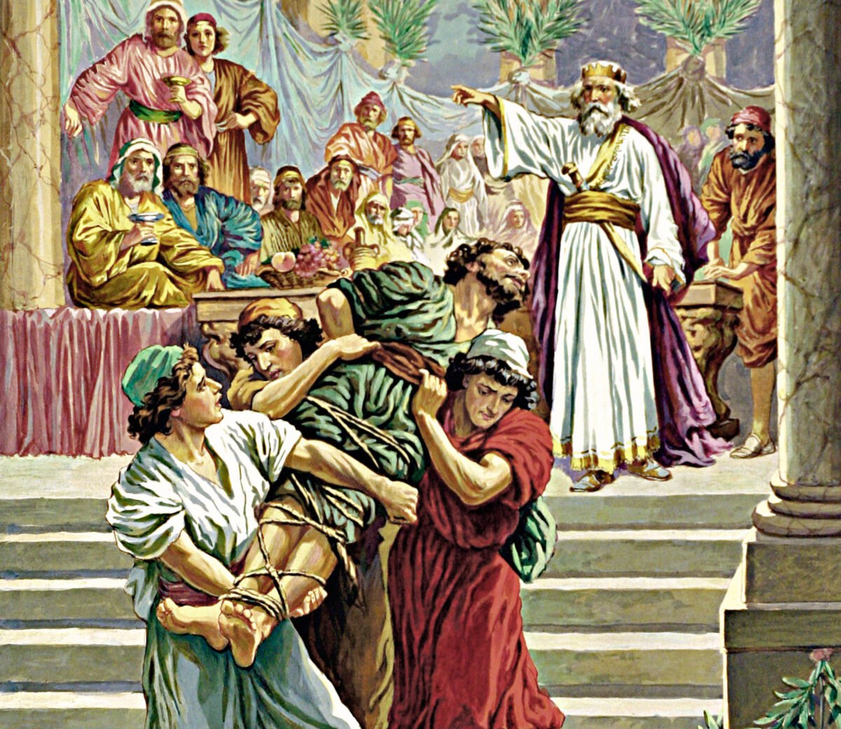 Grace and judgement at the wedding feast in Matthew 22.