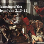 The cleansing of the temple in John 2 video