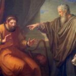 How does biblical narrative depict the exploitation of power?