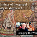The beginning of the gospel community in Matt 4 video discussion